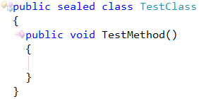 CodeRush Virtual Member Cannot Be Declared In Sealed Class Fix 1