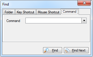 CodeRush Shortcuts Find Command