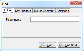 CodeRush Shortcuts Find Folder