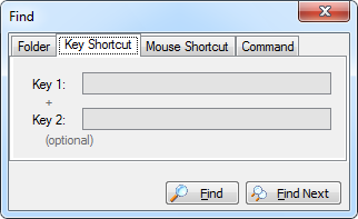 CodeRush Shortcuts Find Key Shortcut