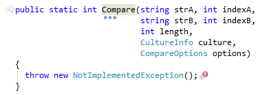 CodeRush Add XML Comments code sample