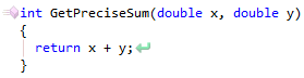 CodeRush Convert to Integer sample code