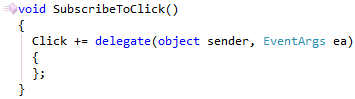 CodeRush Declare Event Code Sample